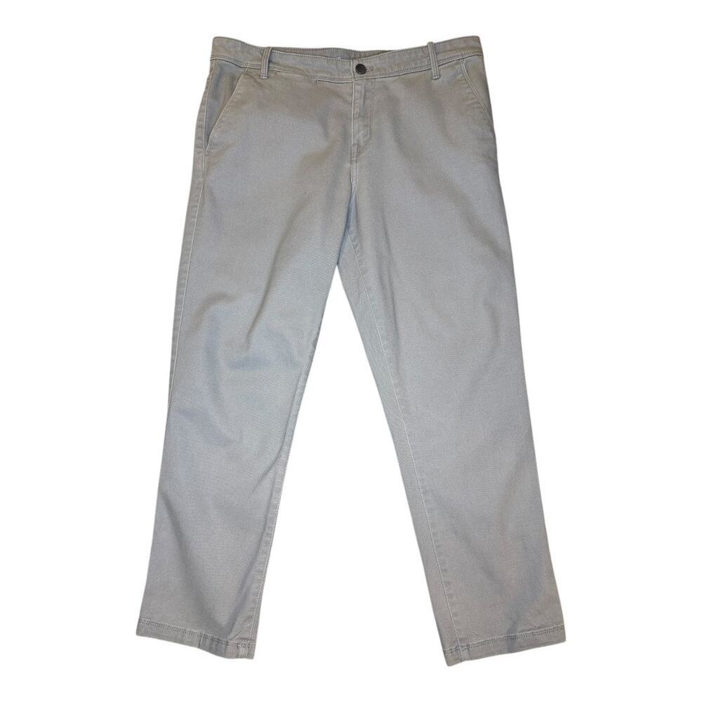 Calvin Klein Women's‎ Cropped Ultimate Skinny Jeans Gray Stretch Size 10 (30)